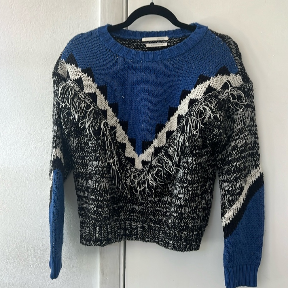 Anthro fun spring sweater